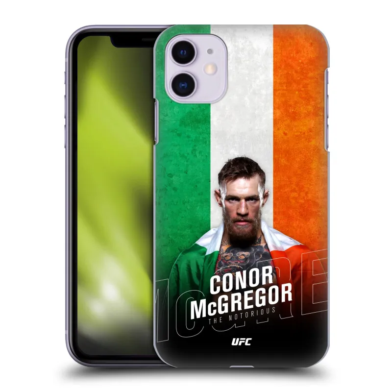 Conor McGregor Ireland Flag Hard Shell iPhone Case sold by UFC