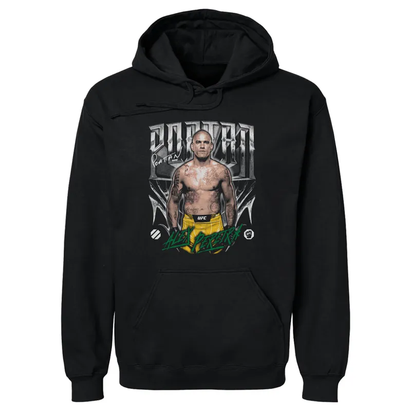 Men's  Black Alex Pereira  Pullover Hoodie sold by UFC