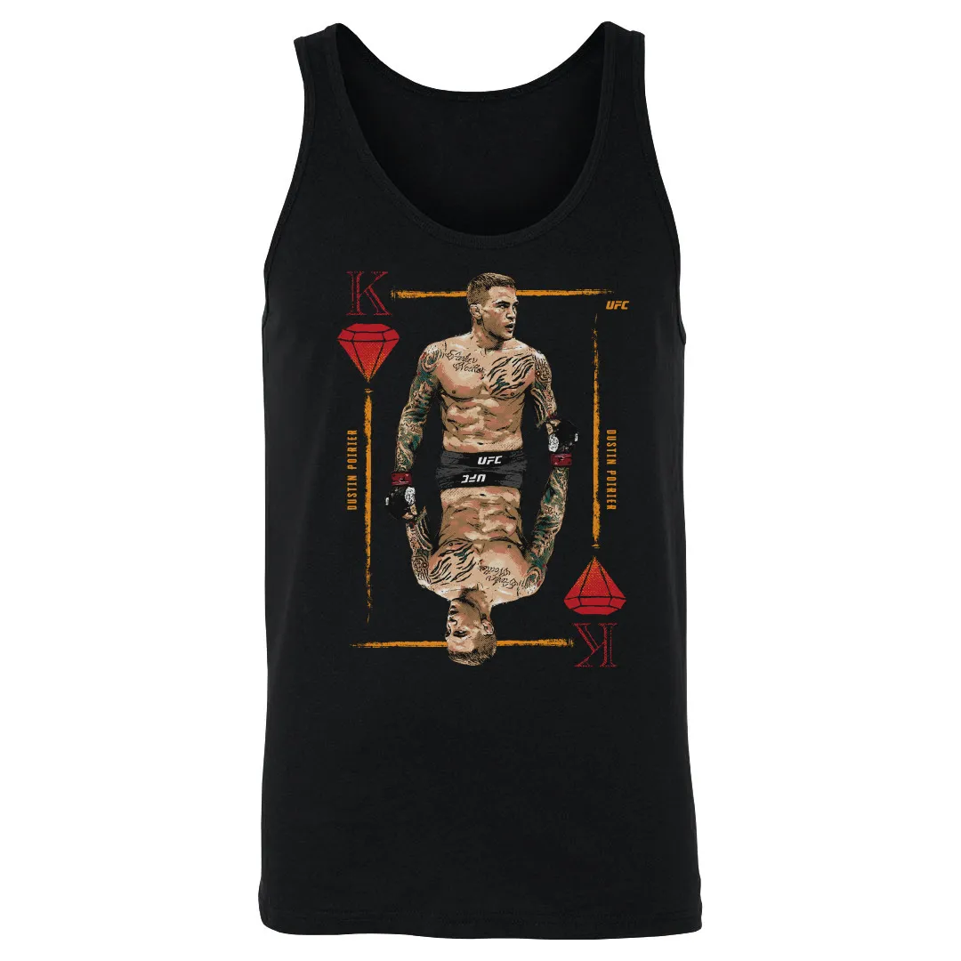 Men's Black Dustin Poirier King of Diamond Tank Top sold by UFC