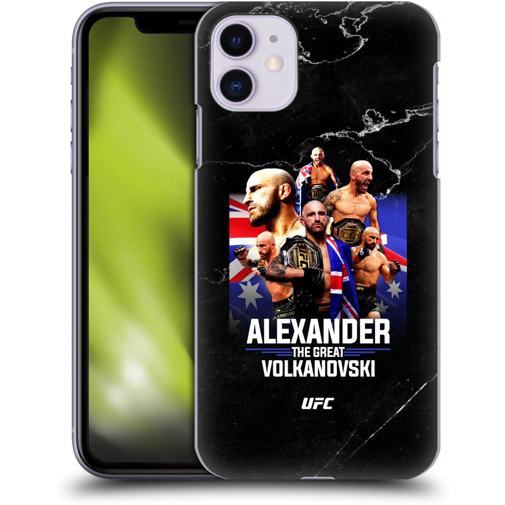 Alexander Volkanovski The Great Champ Hard Shell iPhone Case sold by UFC