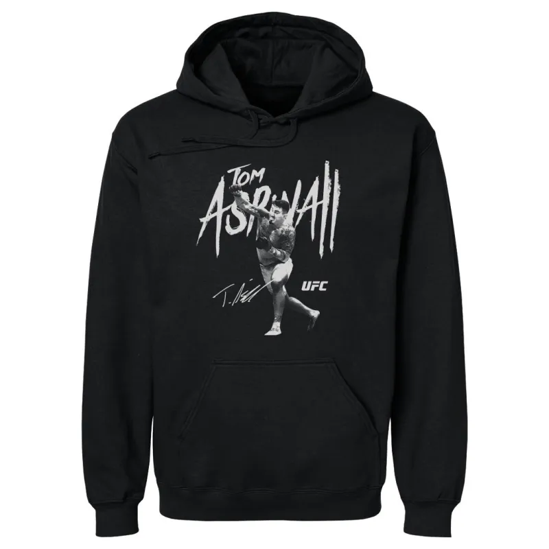 Men's 500 Level  Heather Black Tom Aspinall Signature Pullover Hoodie sold by UFC