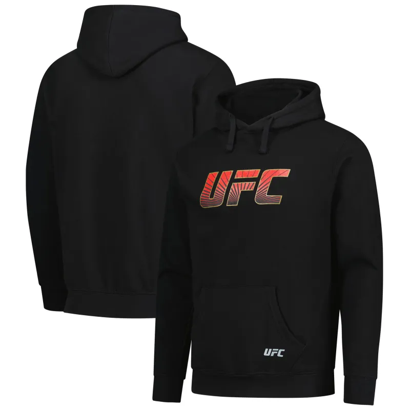 Men's Black UFC Graphic Logo Hoodie sold by UFC