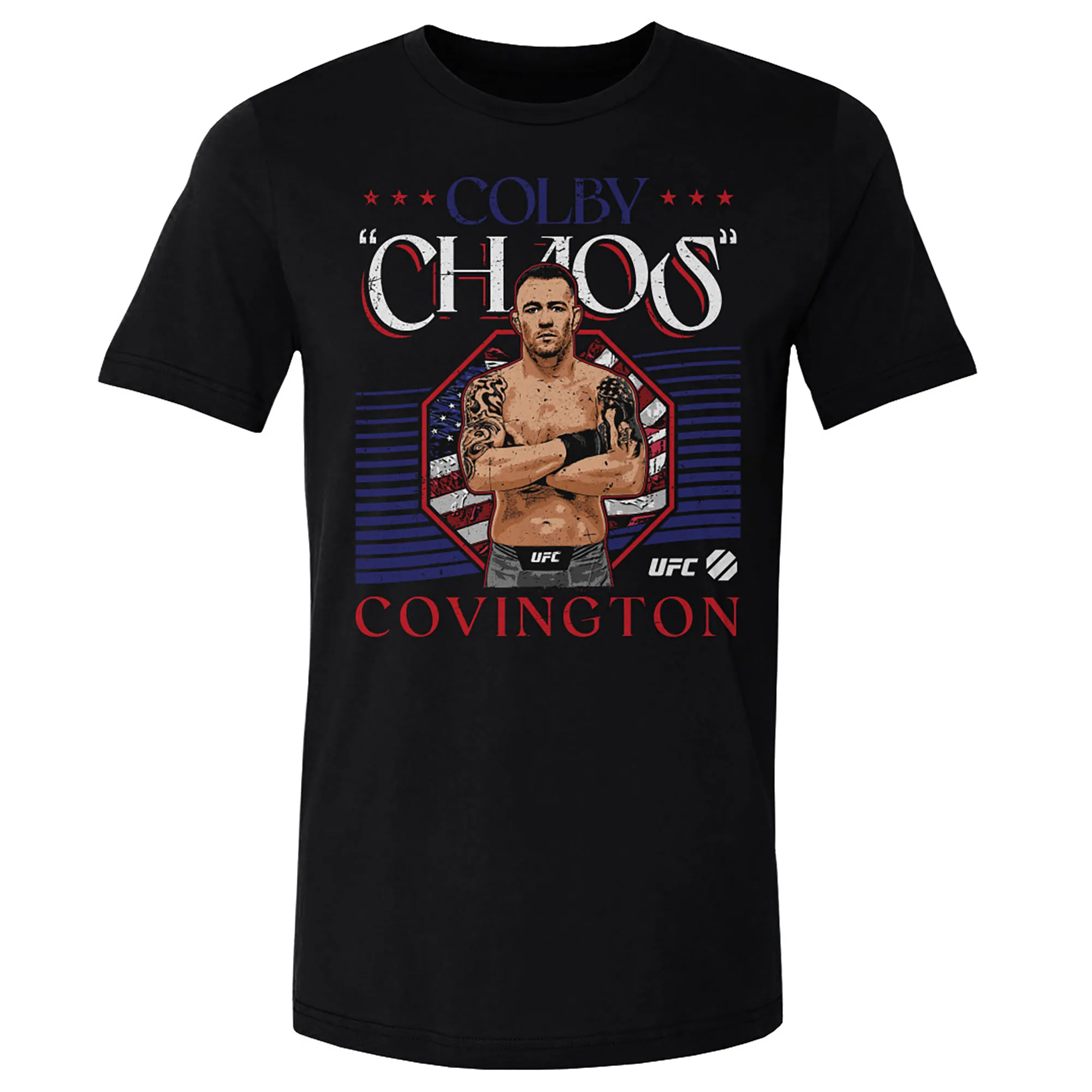 Men's Black Colby Covington T-Shirt sold by UFC