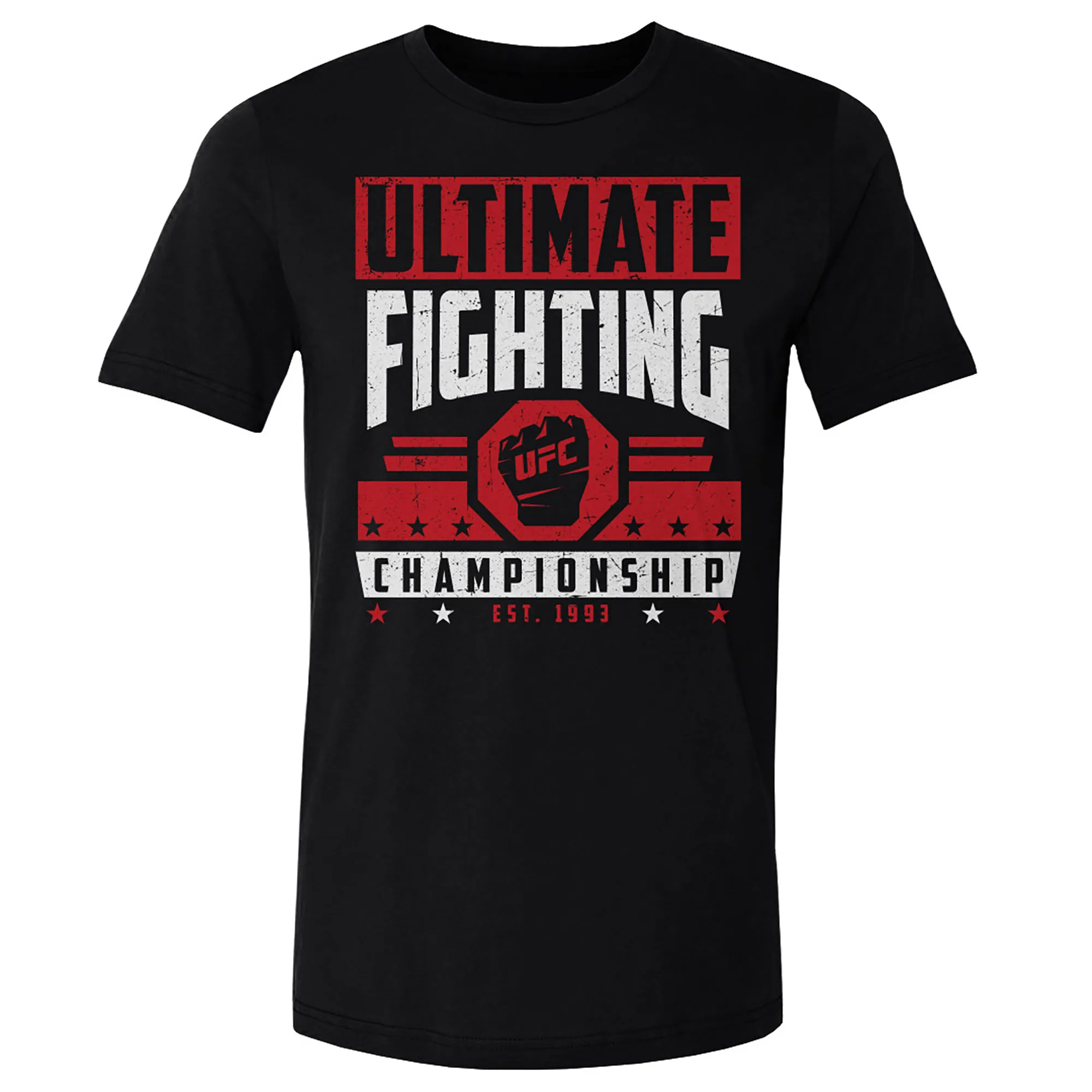 Men's Black UFC Glove Icon Vector T-Shirt sold by UFC