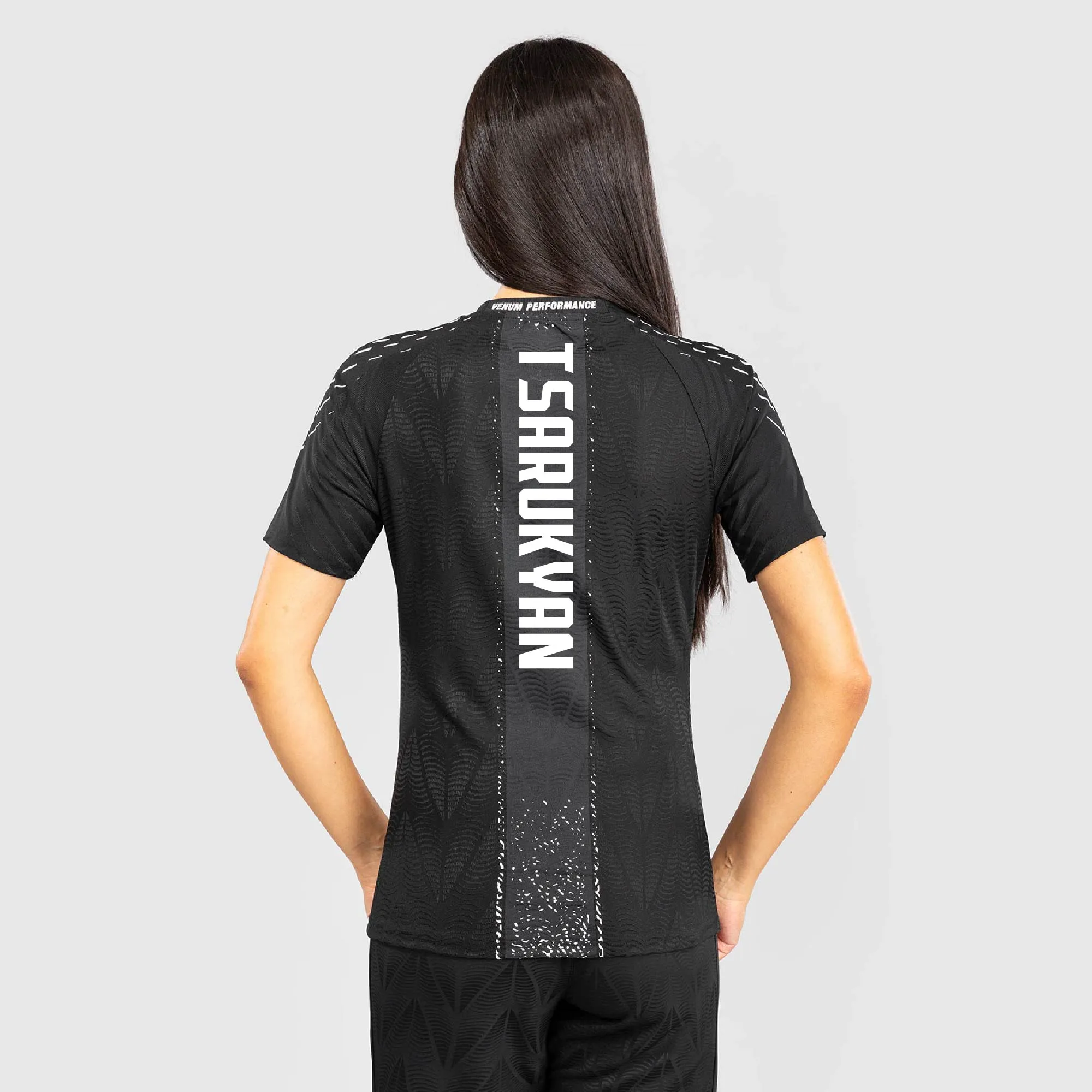 Women's UFC Zenith by Venum Black Arman Tsarukyan Authentic Fight Night Walkout Jersey sold by UFC