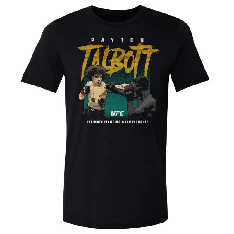 Men's 500 Level Black Payton Talbott Punch T-Shirt sold by UFC