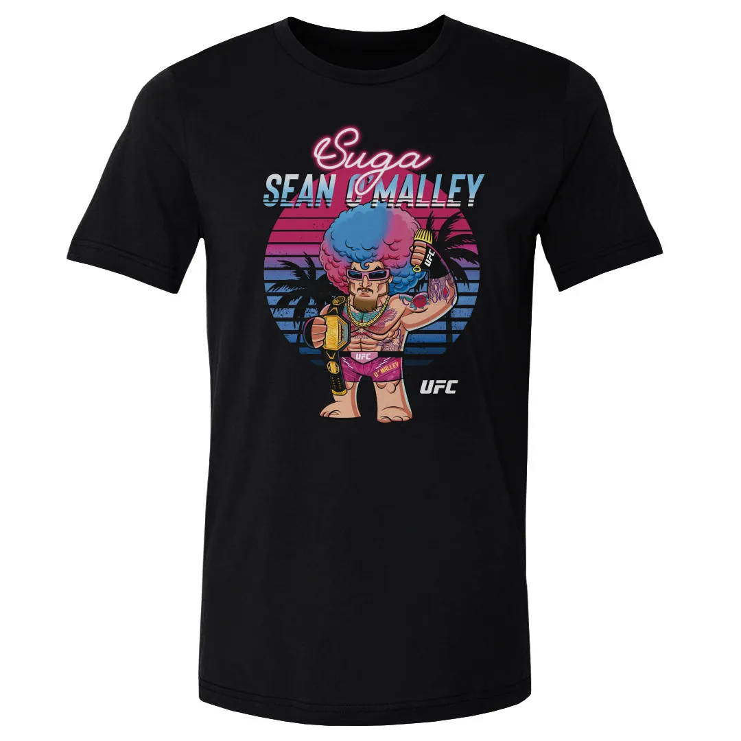 Men's 500 Level Black Sean O'Malley Big Shots Palm Trees T-Shirt sold by UFC