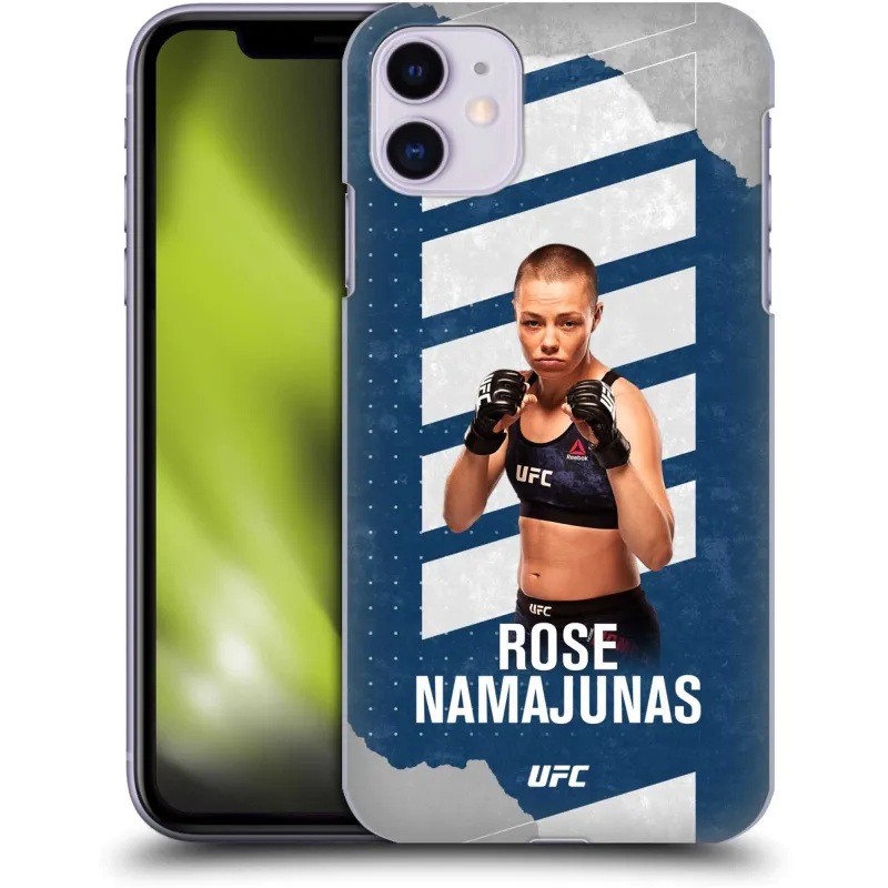 Rose Namajunas Fight Card Hard Shell iPhone Case made by UFC