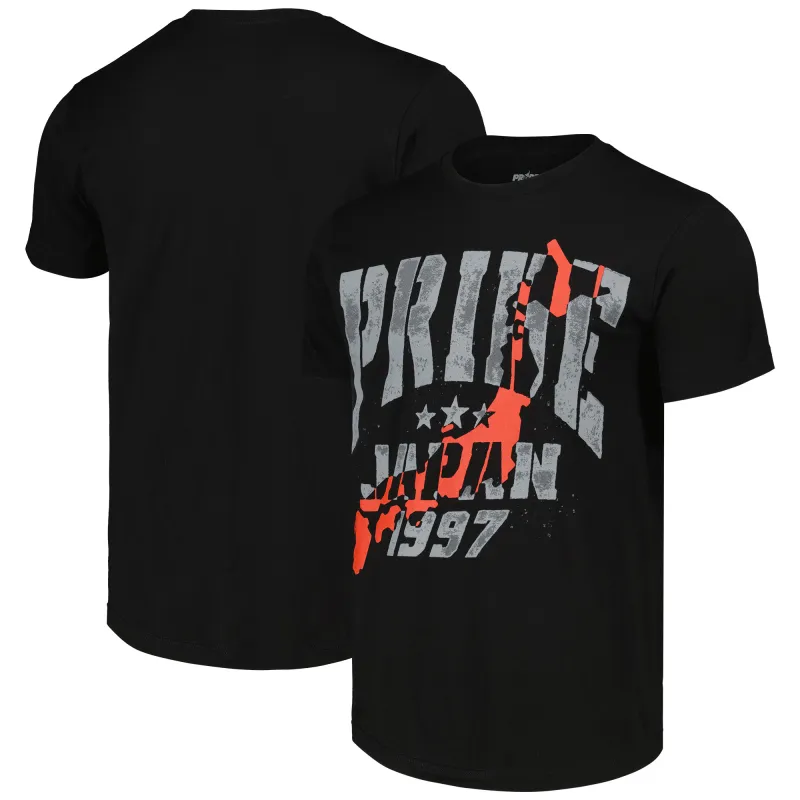 Men's Black Pride Fighting Championship Borderlines T-Shirt sold by UFC