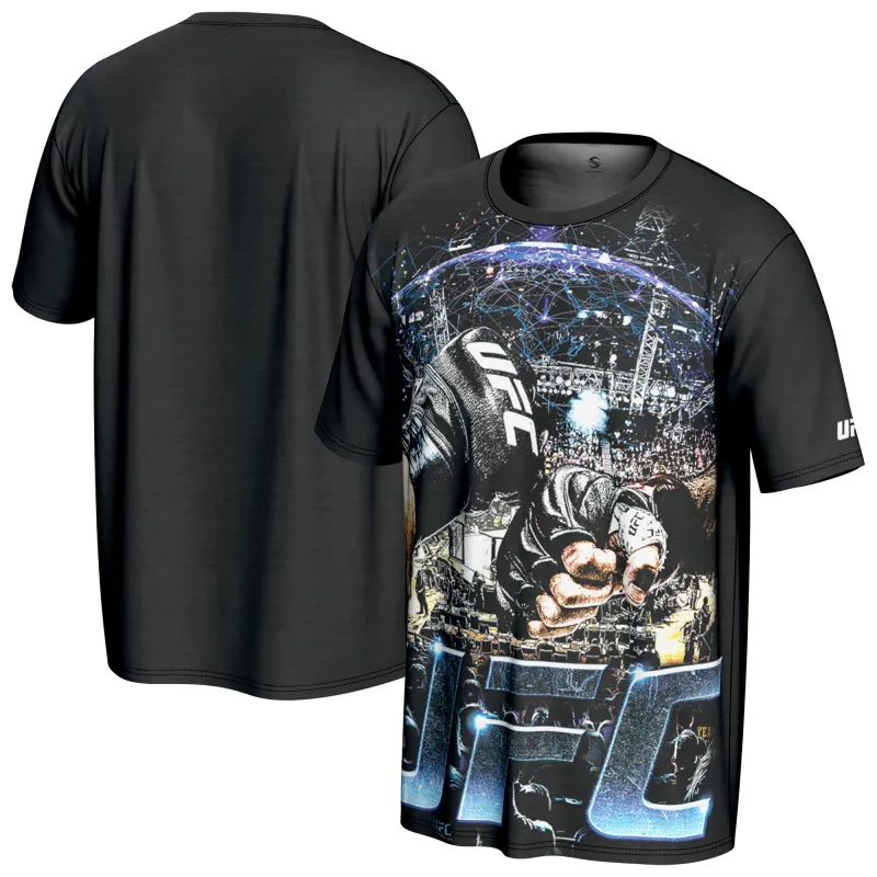 Men's ProSphere  Black UFC Fight T-Shirt sold by UFC
