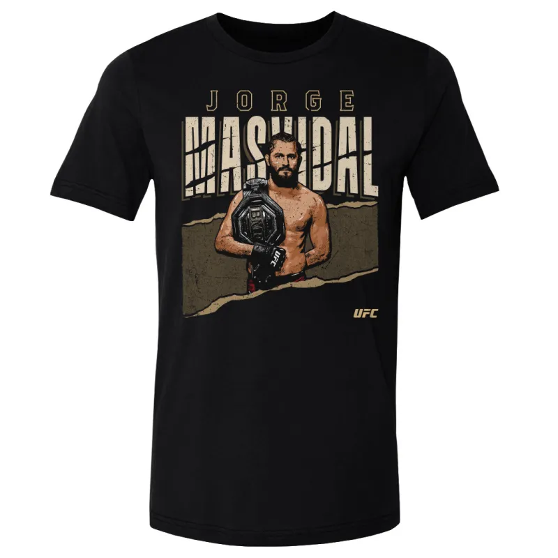 Men's Black Jorge Masvidal BMF Belt T-Shirt sold by UFC