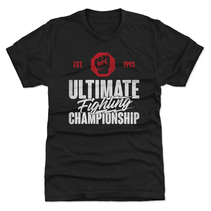 Men's Heather Black UFC Est. 1993 T-Shirt sold by UFC