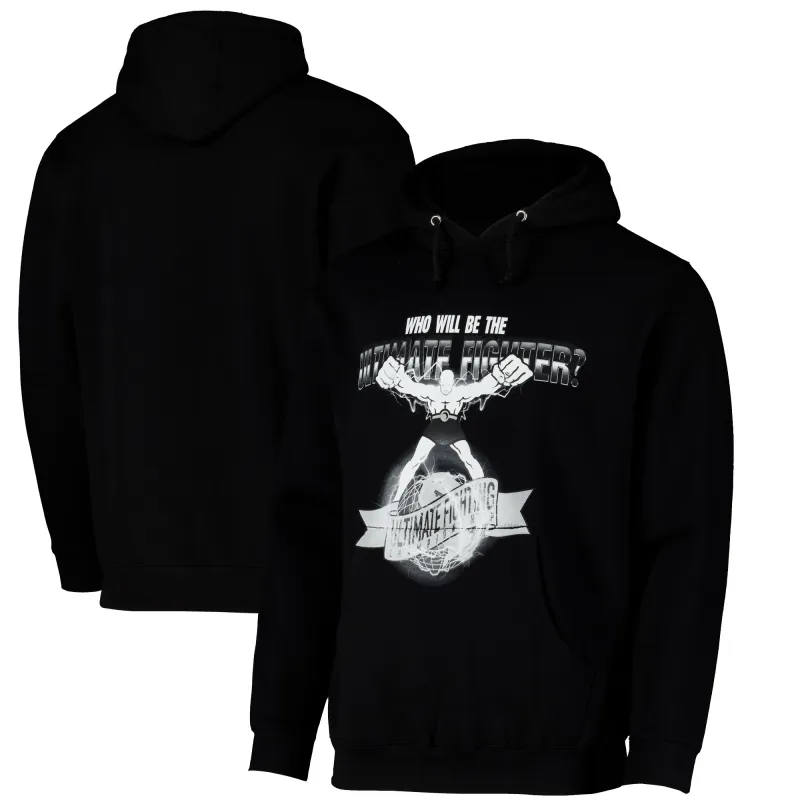 Men's UFC Black  Ulti-Man Who Will It Be Pullover Hoodie sold by UFC