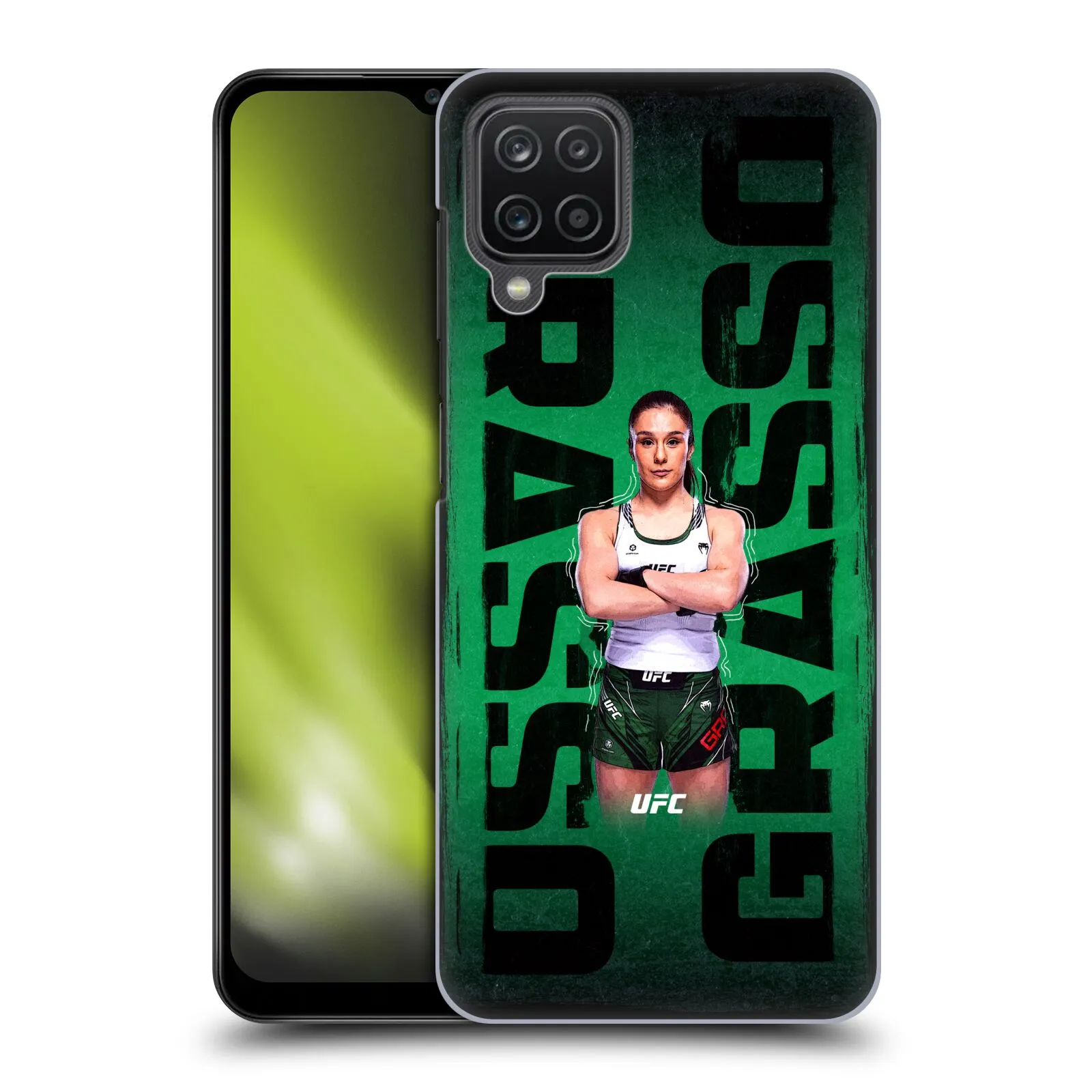 Alexa Grasso Posterized Hard Shell Samsung Phone Case sold by UFC