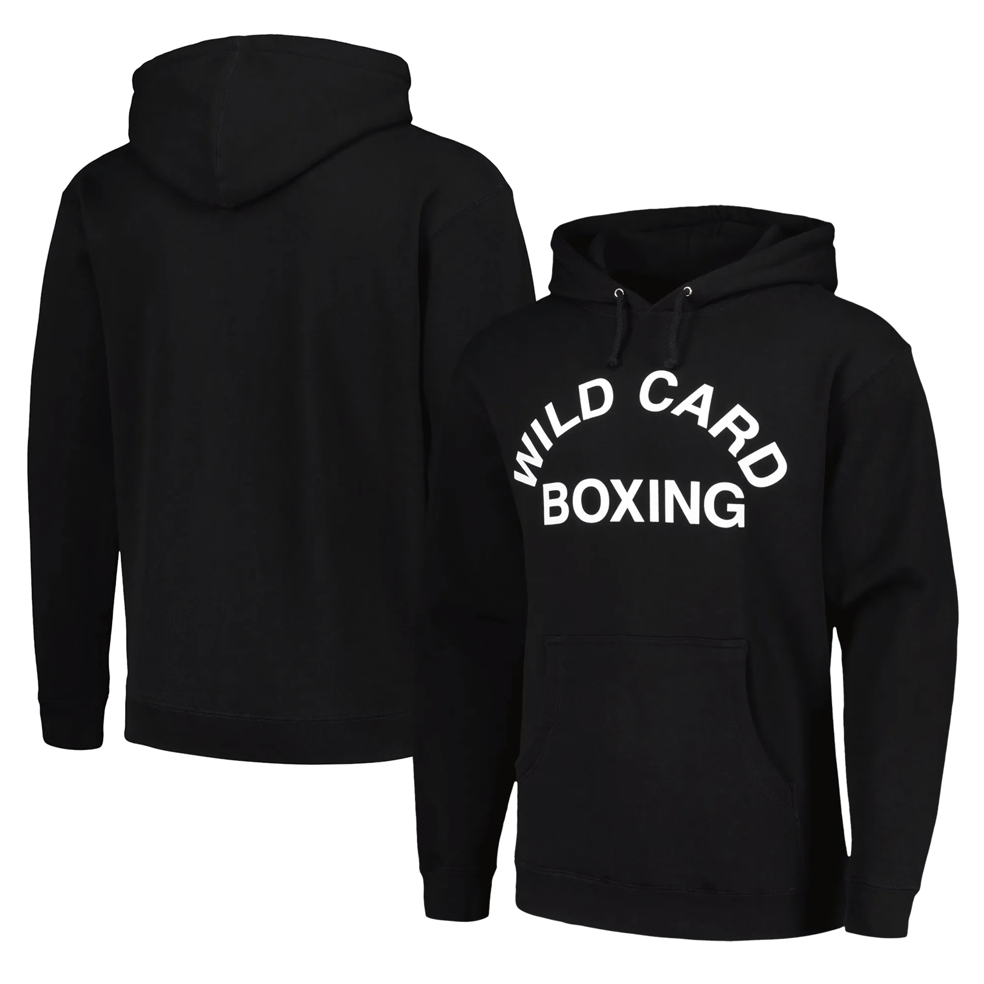 Black Wild Card Boxing Old School Logo Pullover Hoodie sold by UFC