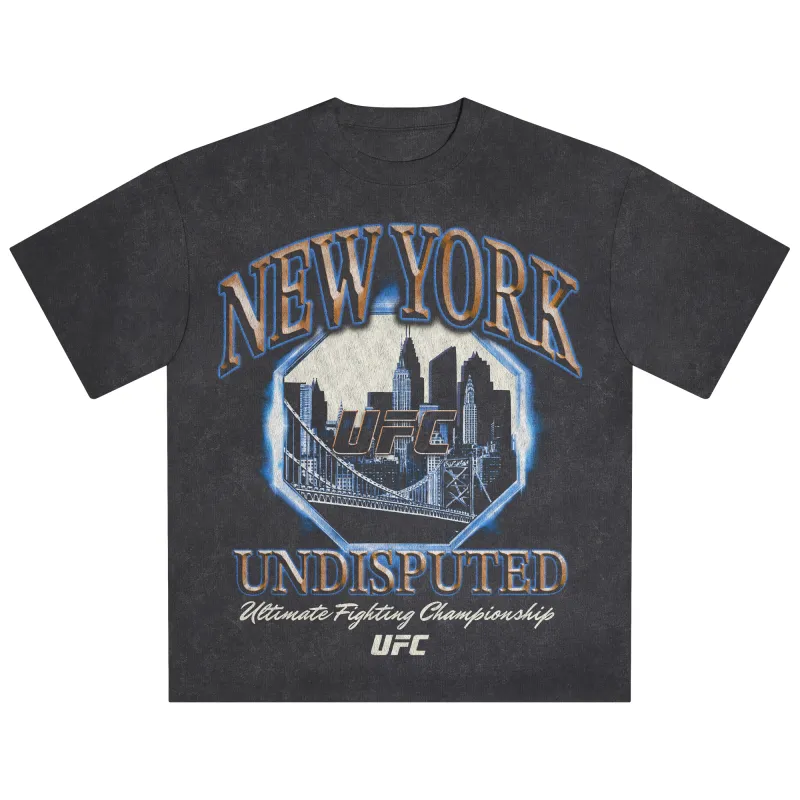 Men's Black UFC 322 Undisputed T-Shirt made by UFC