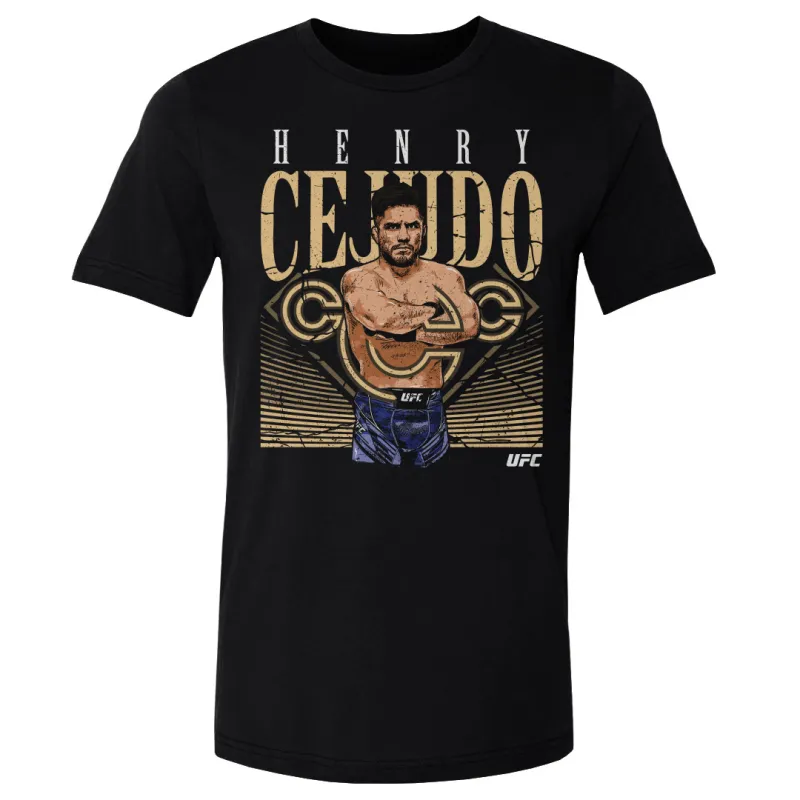 Men's 500 Level Black Henry Cejudo T-Shirt sold by UFC