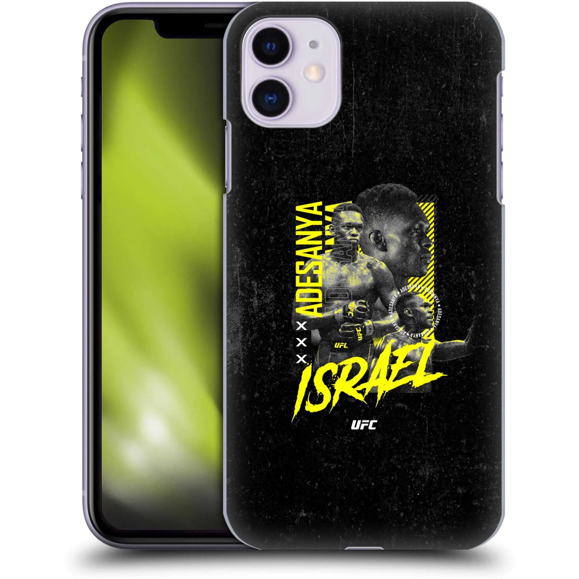 Israel Adesanya The Last Stylebender Hard Shell iPhone Case sold by UFC