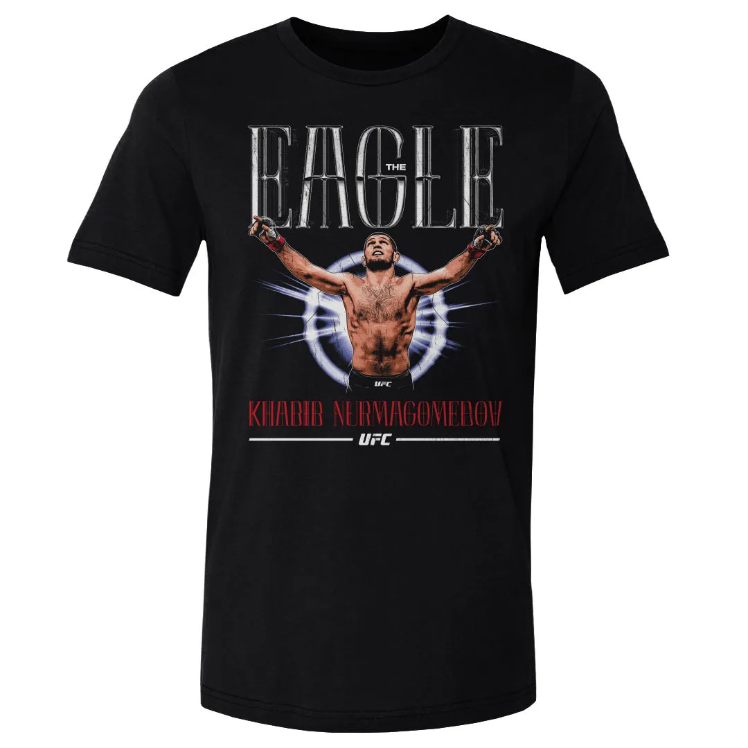 Men's 500 Level Black Khabib Nurmagomedov "The Eagle" T-Shirt sold by UFC