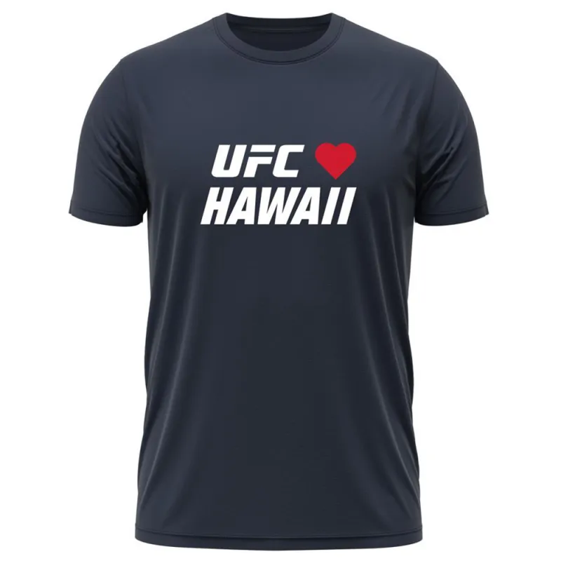 Men's Black UFC Hawaii Charity T-Shirt sold by UFC
