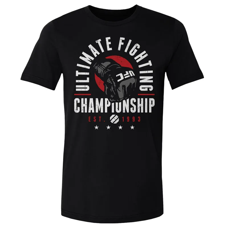 Men's Black UFC Ultimate Fighting Championship Vector T-Shirt sold by UFC