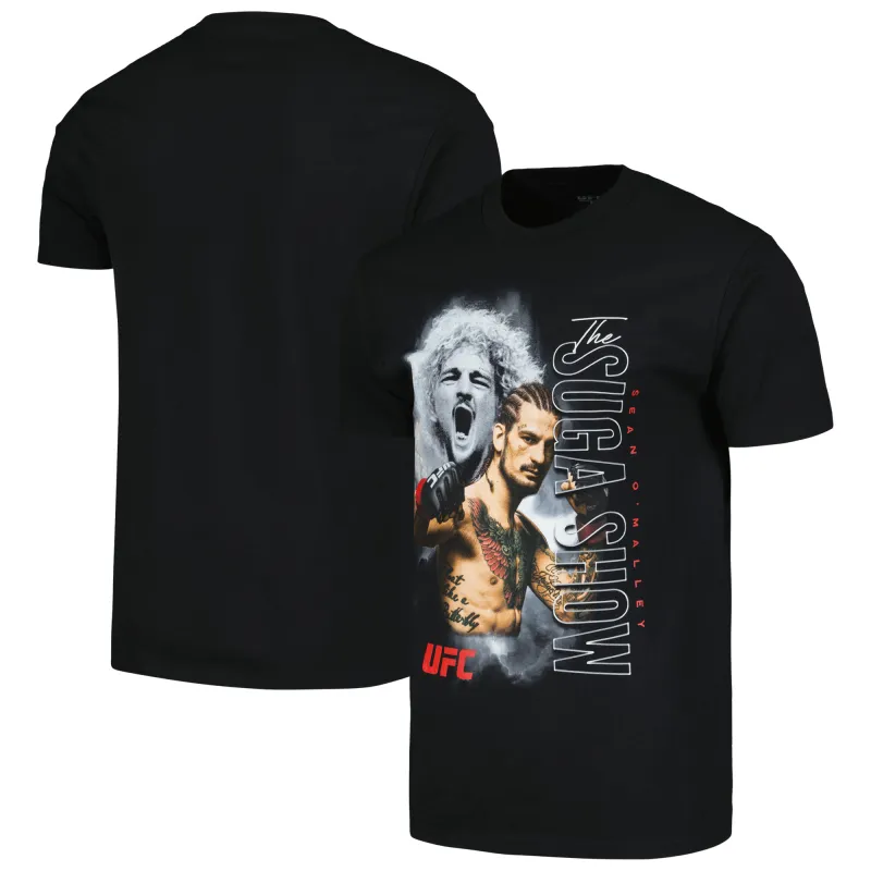 Men's UFC Black Sean O'Malley Sugar Show Storm T-Shirt sold by UFC