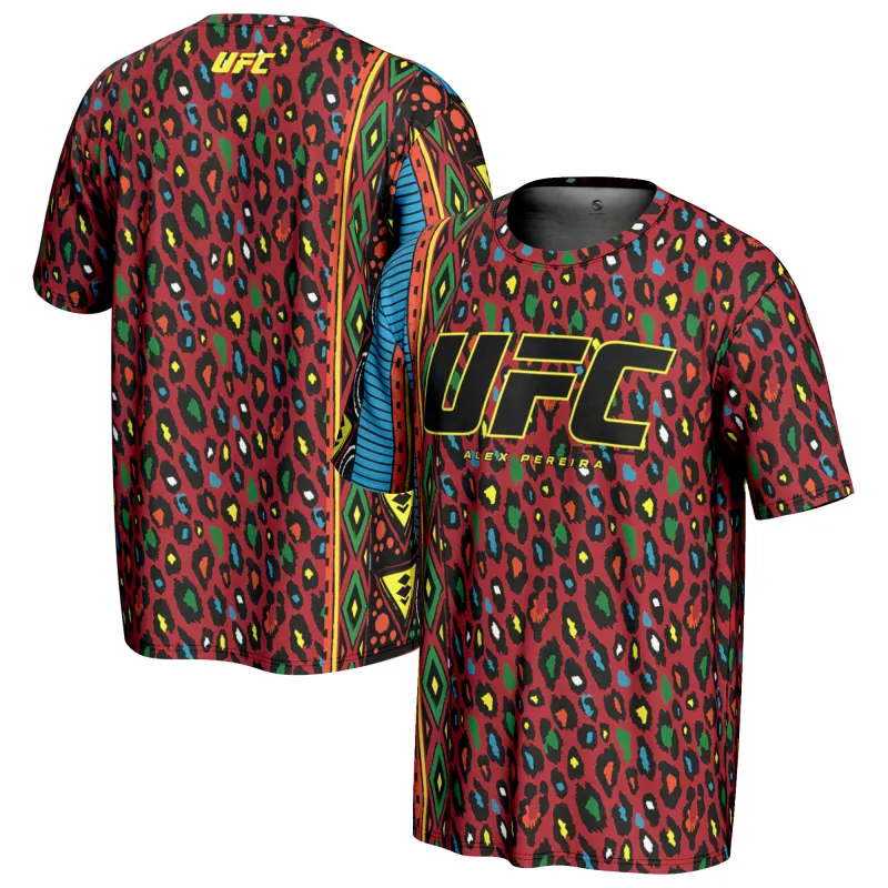 Men's ProSphere Red Alex Pereira Unrivaled T-Shirt sold by UFC