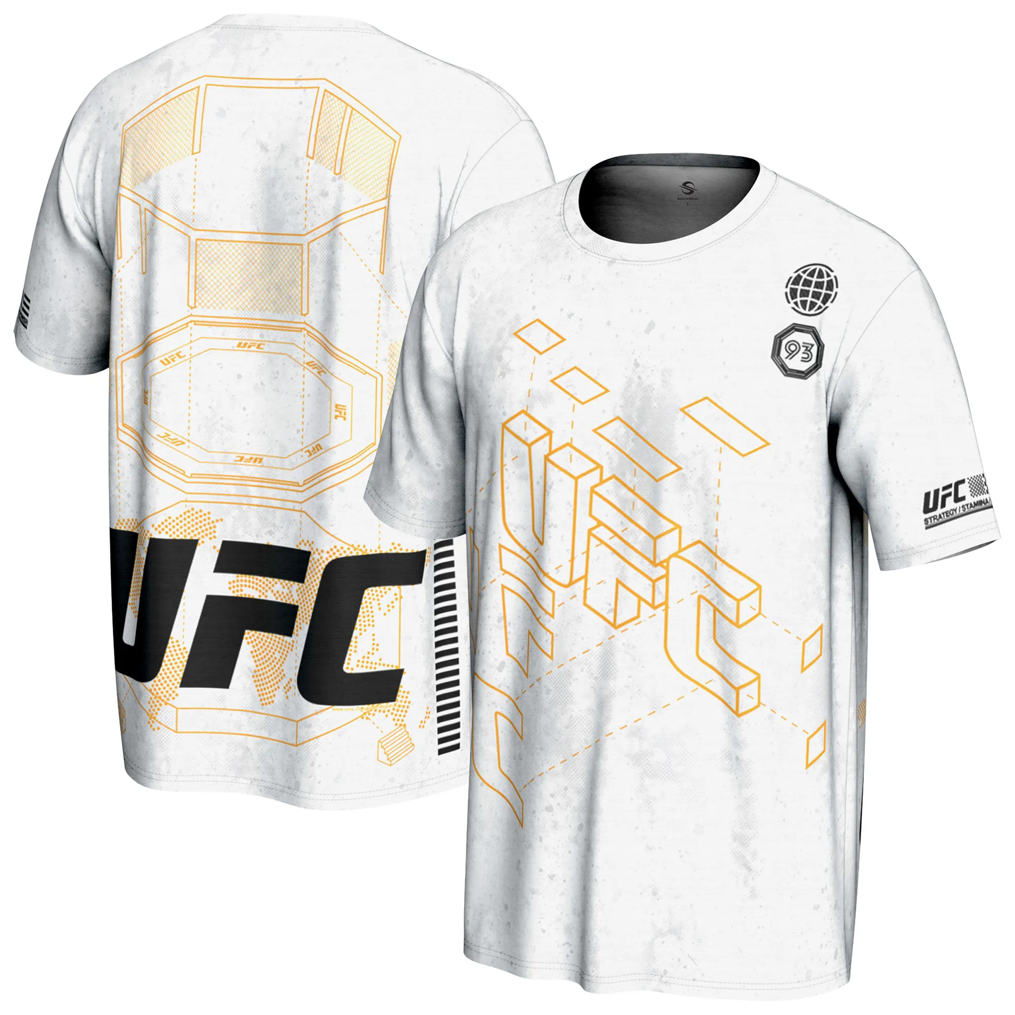 Men's ProSphere White UFC T-Shirt sold by UFC