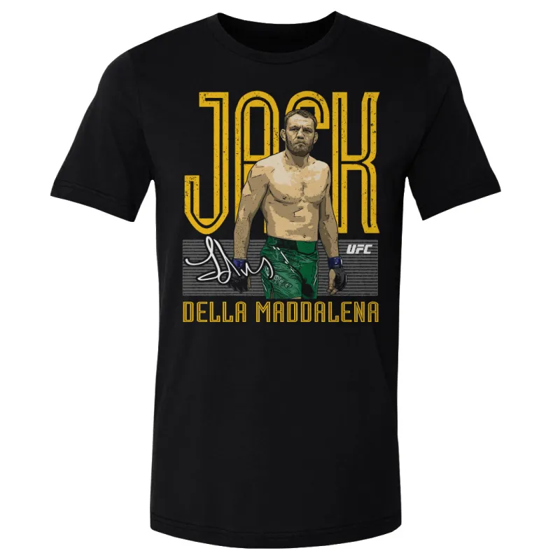 Men's 500 Level Black Jack Della Maddalena T-Shirt sold by UFC