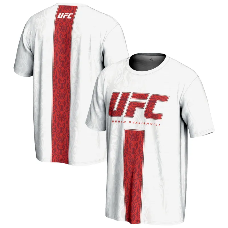 Men's ProSphere White Merab Dvalishvili UFC Unrivaled T-Shirt sold by UFC