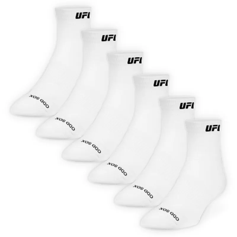Odd Sox UFC 6-Pack Basix Quarter-Length Socks sold by UFC