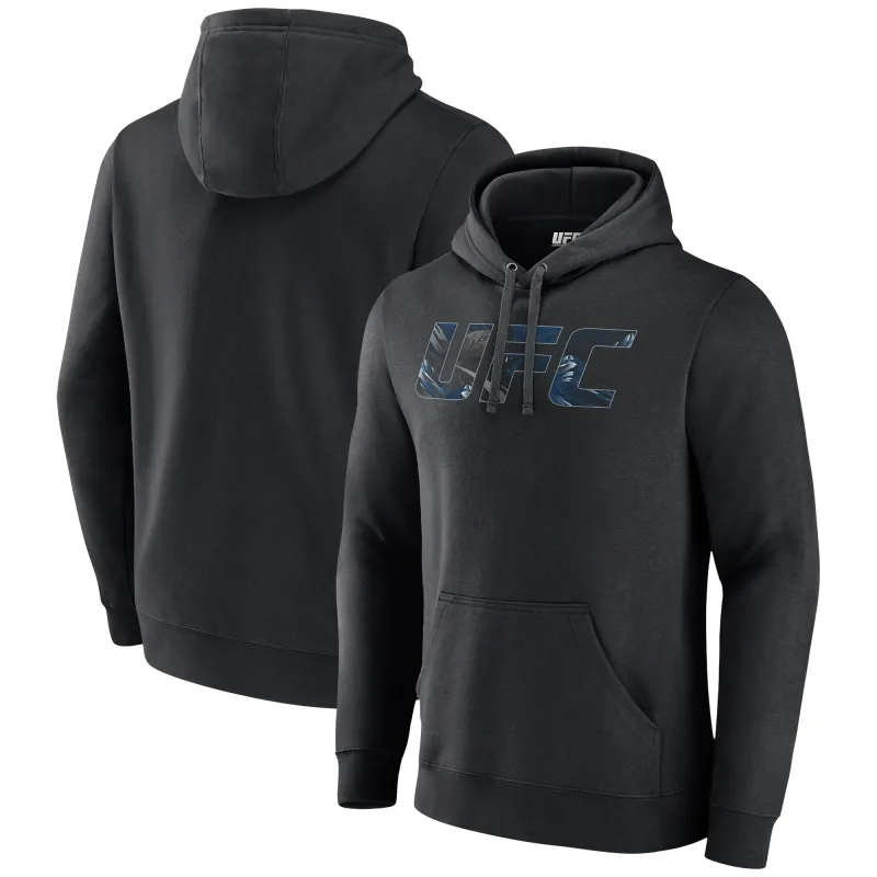 Men's Black Khamzat Chimaev Unrivaled Pullover Hoodie sold by UFC