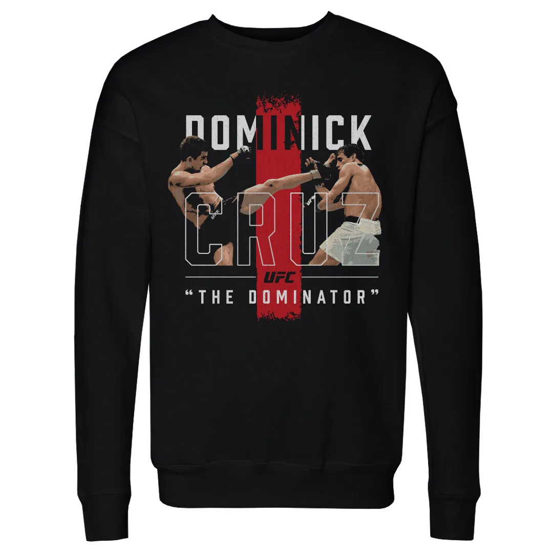 Men's 500 Level Black Dominick Cruz The Dominator Pullover Sweatshirt sold by UFC