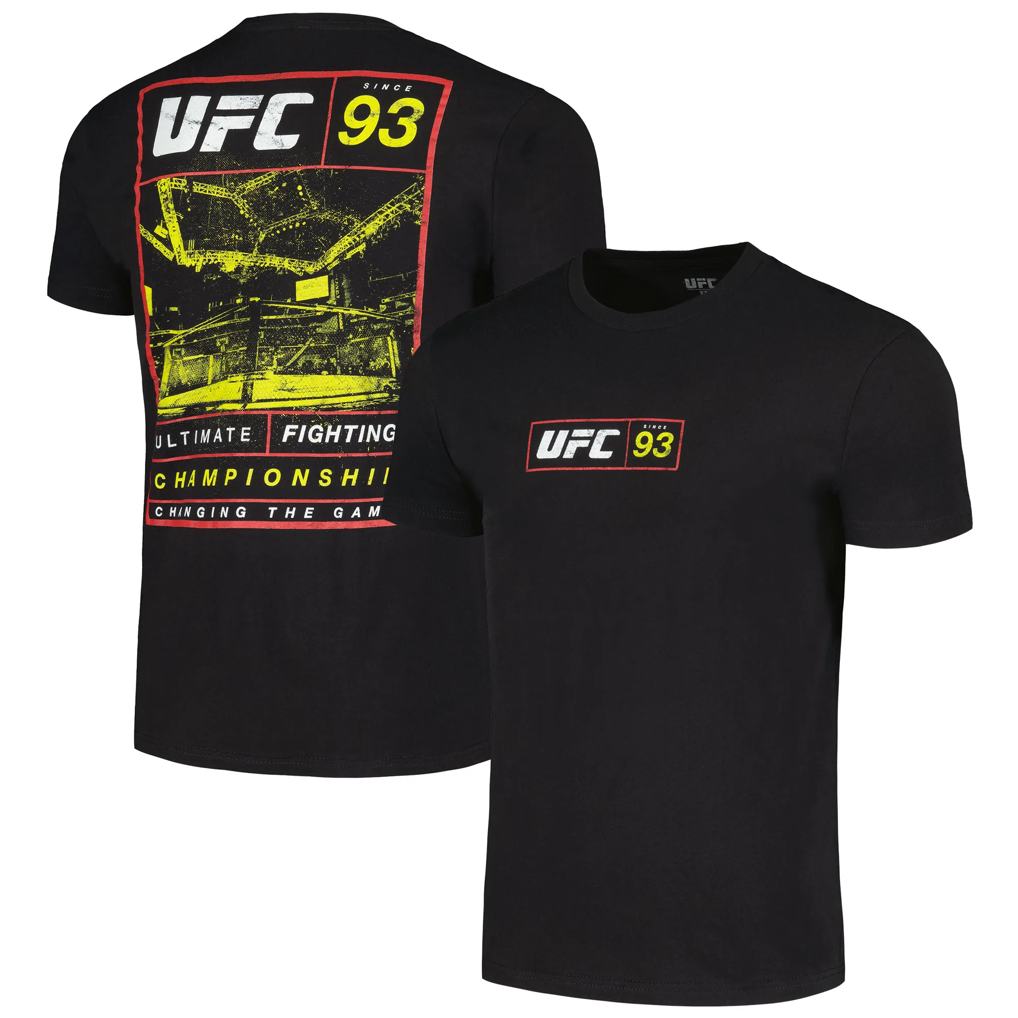 Men's Black UFC Grid 93 Retro T-Shirt sold by UFC