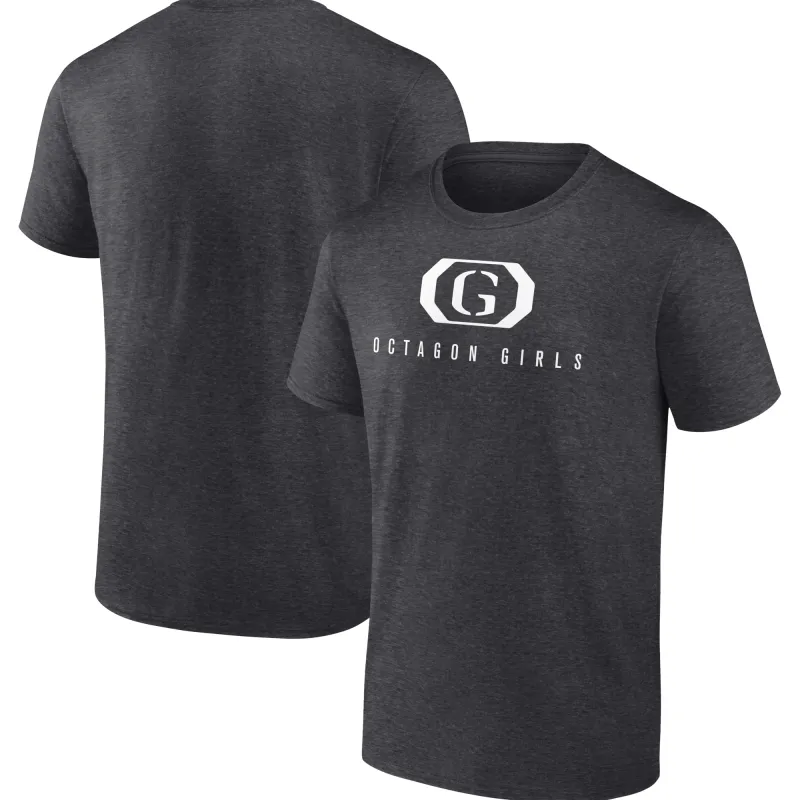 Men's  Charcoal UFC Octagon Girls T-Shirt sold by UFC