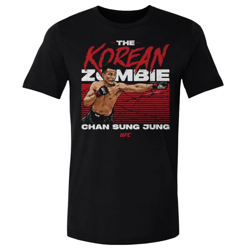 Men's 500 Level Black Chan Sung Jung T-Shirt sold by UFC
