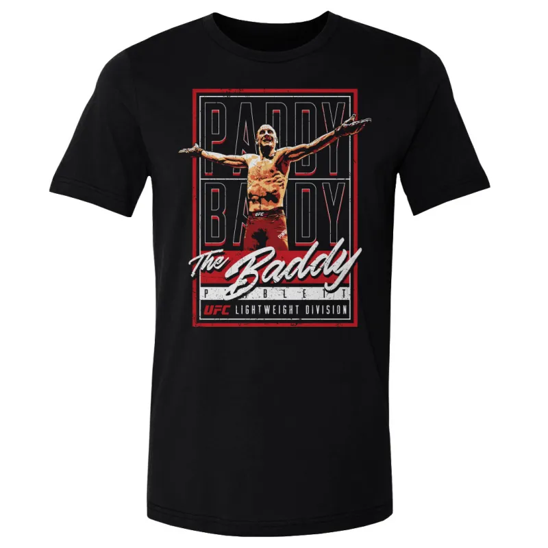 Men's 500 Level Black Paddy Pimblett Celebration T-Shirt sold by UFC