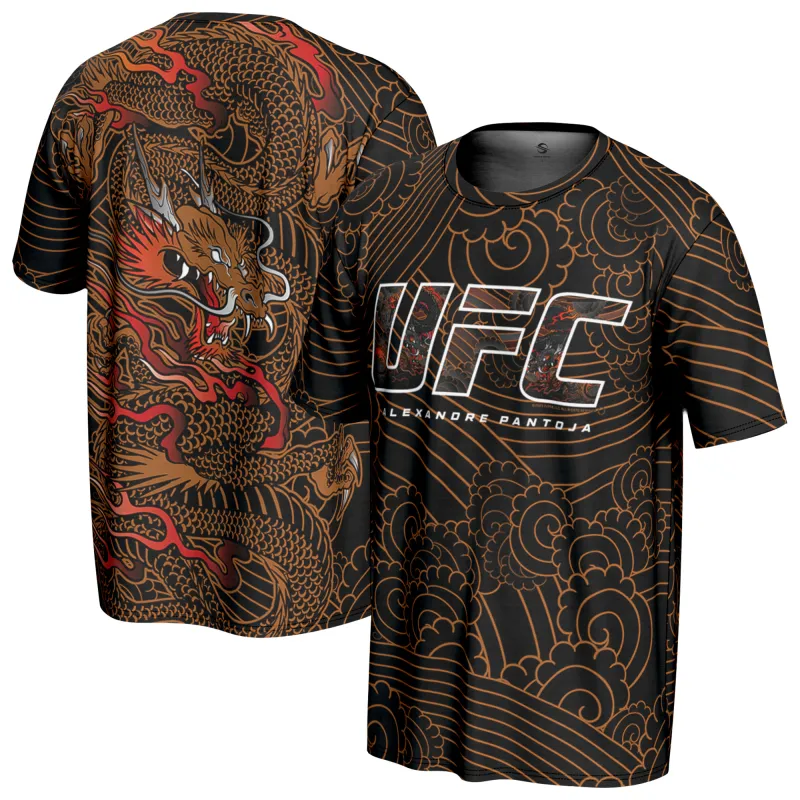 Men's ProSphere Black Alexandre Pantoja Unrivaled T-Shirt sold by UFC