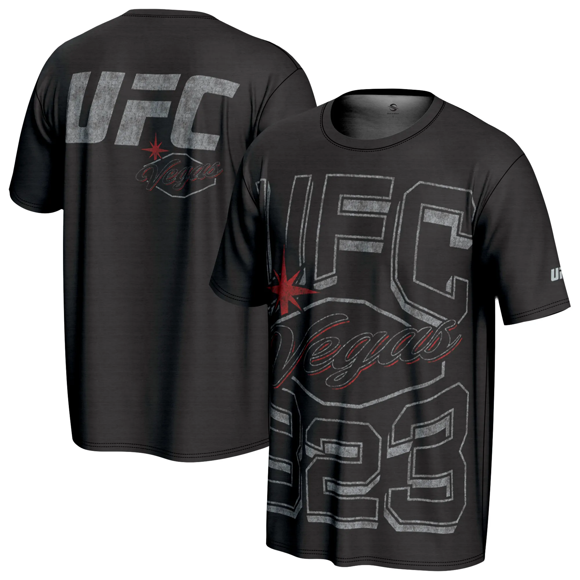 Men's ProSphere Black UFC 323 T-Shirt sold by UFC