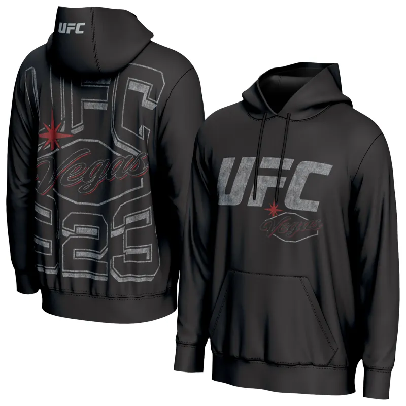 Men's ProSphere Black UFC 323 Hoodie sold by UFC