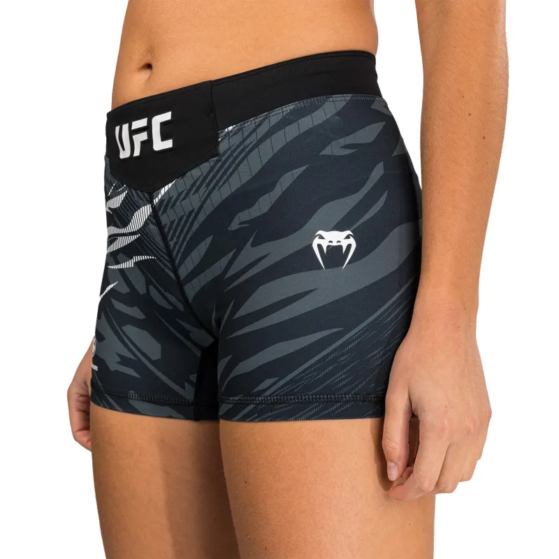 Women's UFC Fusion by Venum Black Fight Night Short Fit Vale Tudo Shorts sold by UFC