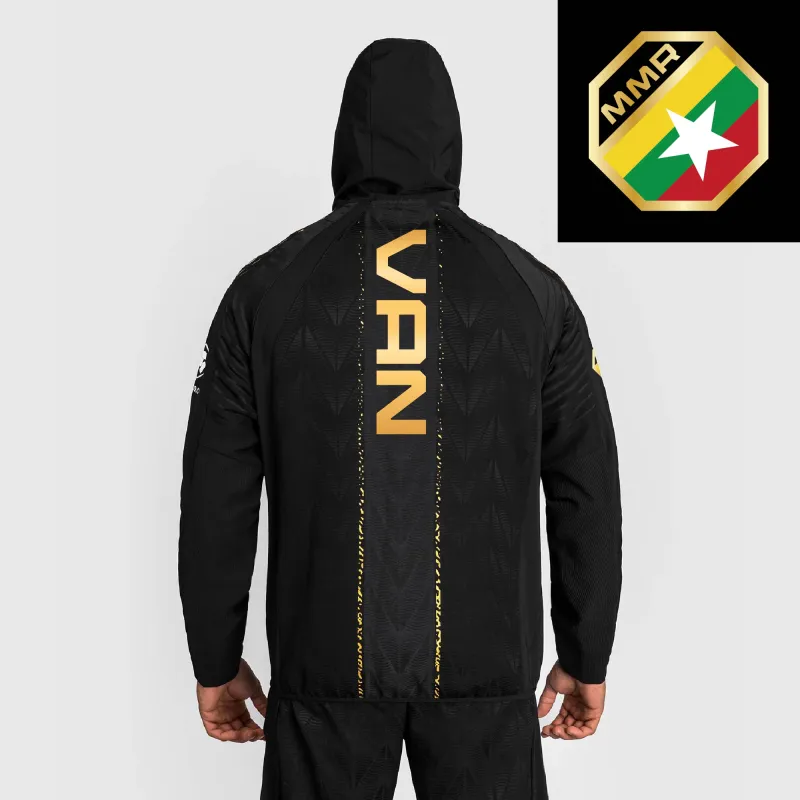 Men's UFC Zenith by Venum  Black Joshua Van Authentic Fight Night Champion Full-Zip Walkout Hoodie made by UFC
