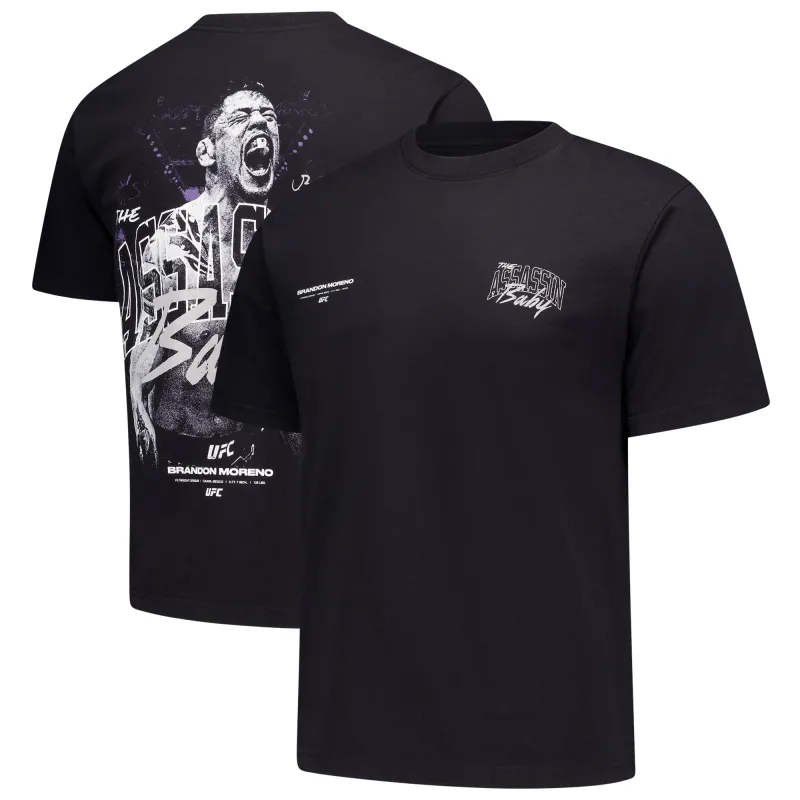 Men's UFC  Black Brandon Moreno The Assassin T-Shirt sold by UFC