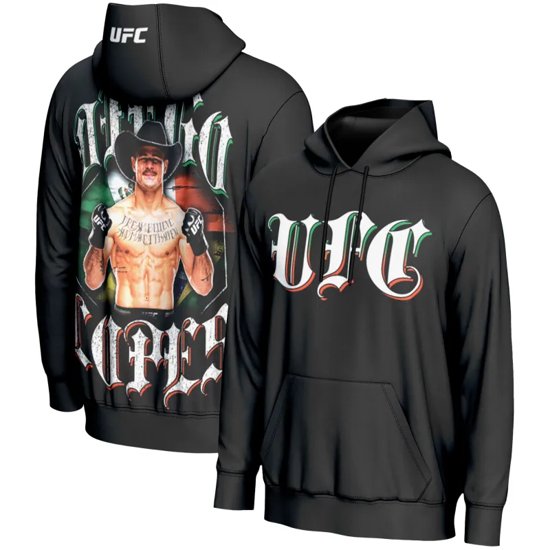 Men's ProSphere Black Diego Lopes Fighter Hoodie sold by UFC