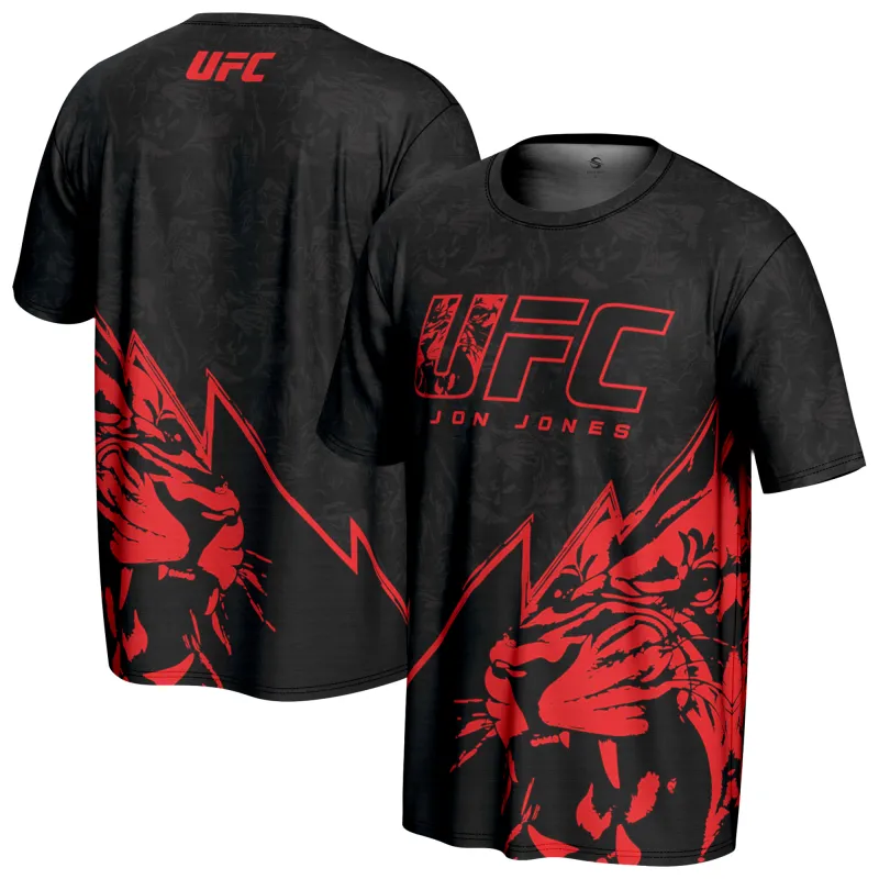 Men's ProSphere Black Jon Jones Unrivaled T-Shirt sold by UFC