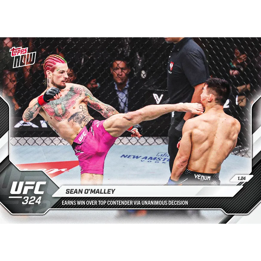 Sean O'Malley - 2026 UFC Topps NOW® - Card 2 sold by UFC