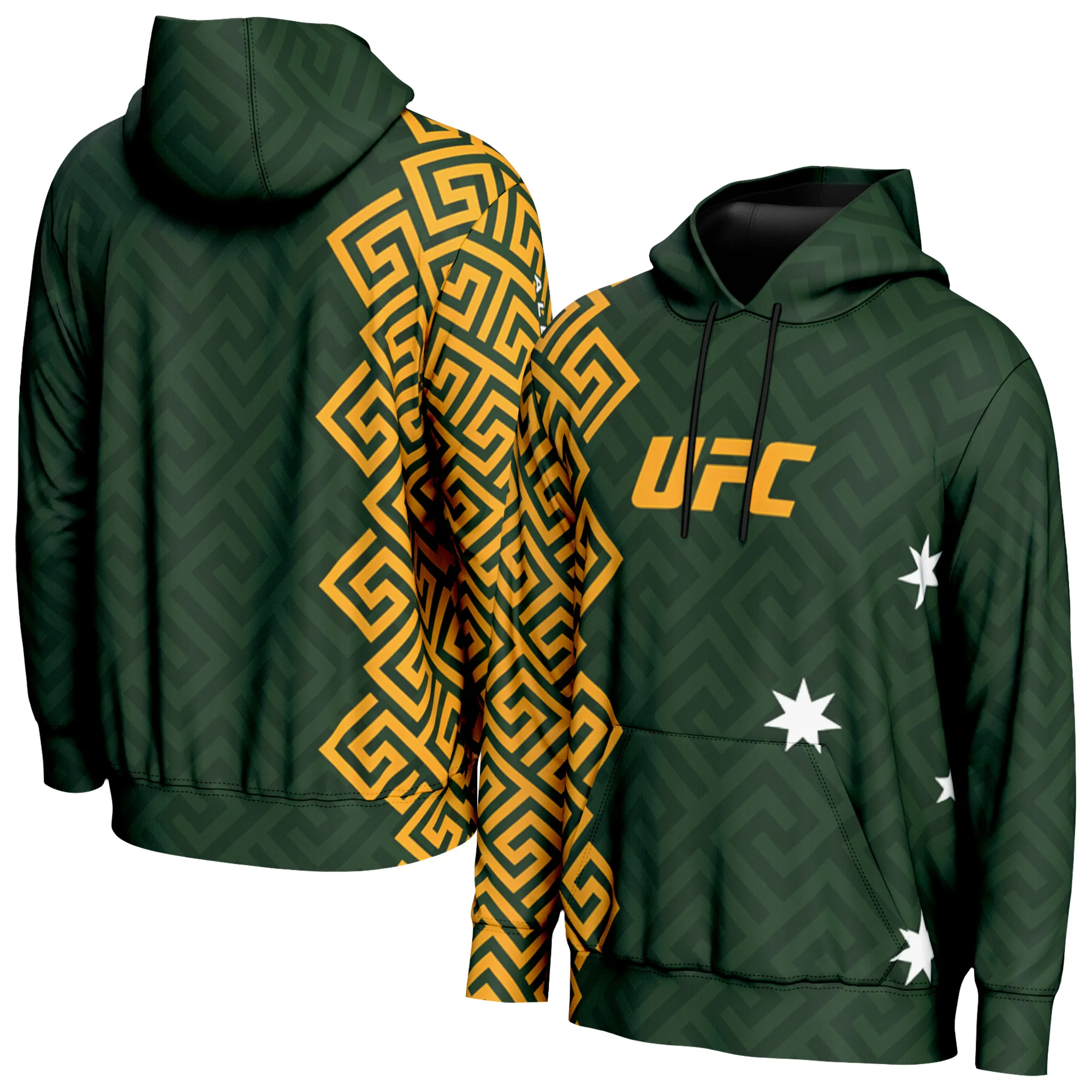 Men's ProSphere Black Alexander Volkanovski Unrivaled Hoodie sold by UFC