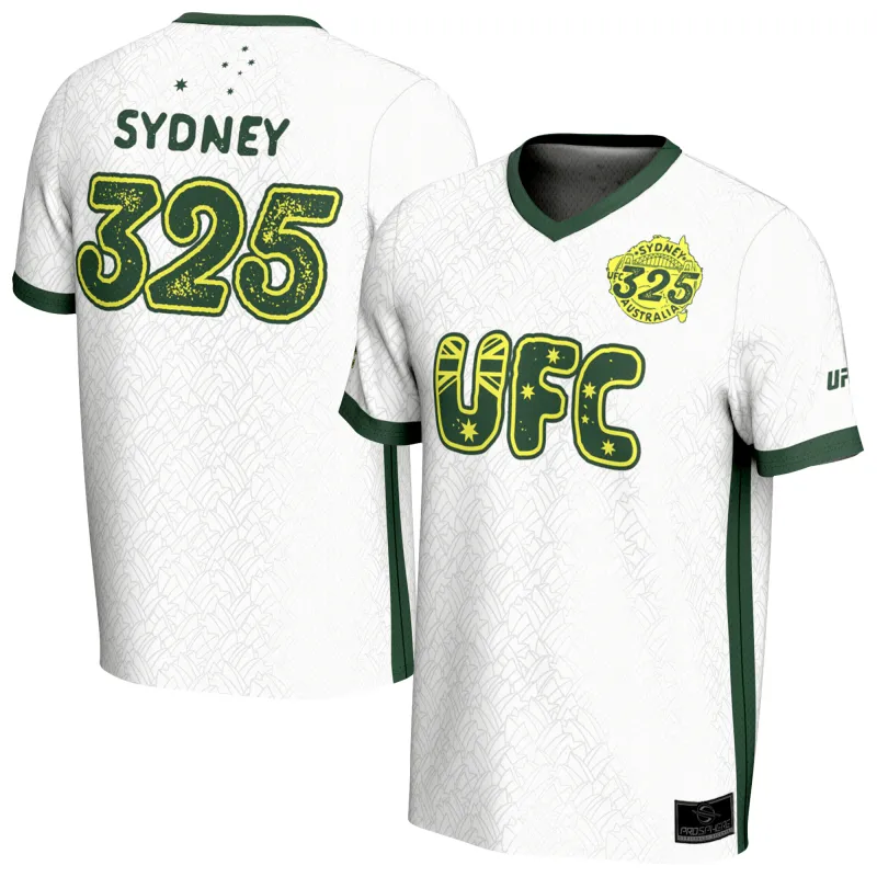 Men's ProSphere Green UFC 325 Sydney Soccer Jersey made by UFC