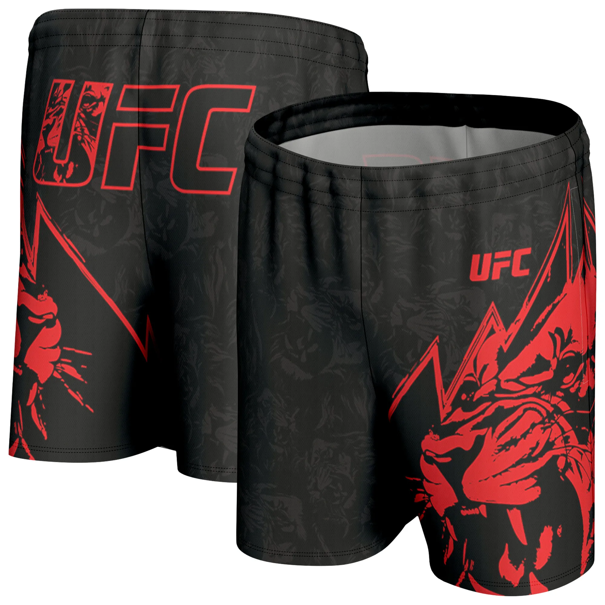 Men's ProSphere Black Jon Jones Unrivaled Shorts sold by UFC