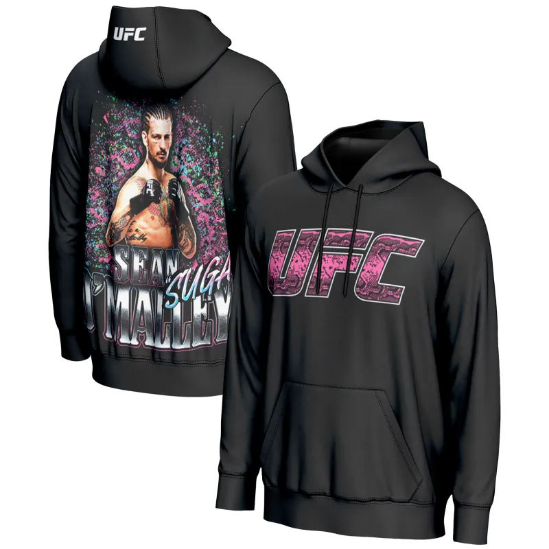 Men's ProSphere  Black Sean O'Malley Fighter Hoodie sold by UFC